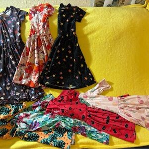 Dot Dot Smile Kids Dresses - Multicolor Star and Floral Patterns